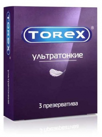 TOREX ПРЕЗЕРВАТИВЫ УЛЬТРАТОНКИЕ N3/LIMITED EDITION
