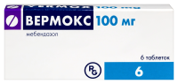 ВЕРМОКС 100 МГ N6 ТАБЛ