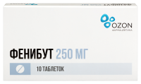 ФЕНИБУТ 250 МГ N10 ТАБЛ /ОЗОН