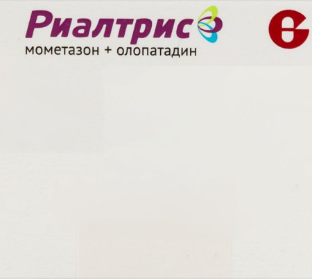 Риалтрис спрей наз. доз. 25мкг+600мкг/доза фл. 120доз
