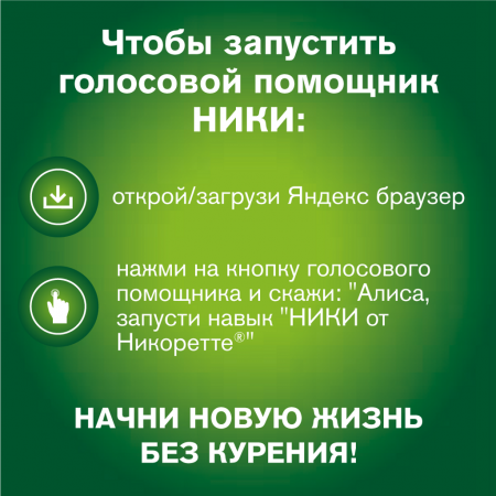 НИКОРЕТТЕ 4 МГ N15X2 ЖЕВ РЕЗИНКА/МОРОЗНАЯ МЯТА/