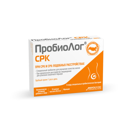 ПробиоЛог СРК капс. 435,5мг N15