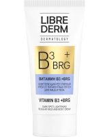 LIBREDERM DERMATOLOGY BRG+ВИТАМИН В3 ОСВЕТЛЯЮЩИЙ РЕГУЛЯРНЫЙ КРЕМ ОТ ПИГМЕНТНЫХ ПЯТЕН ДЛЯ ЛИЦА И ТЕЛА 50МЛ