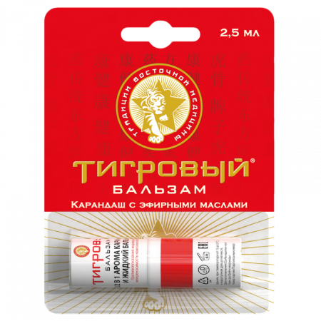 ТИГРОВЫЙ БАЛЬЗАМ карандаш-ингалятор 2,5мл