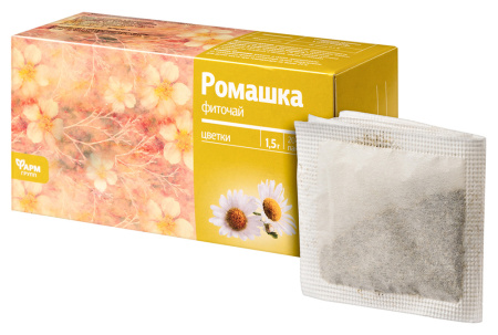 РОМАШКА ФИТОЧАЙ 1,5 N20 Ф/ПАК/ФАРМГРУПП