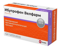 ИБУПРОФЕН ВЕЛФАРМ 400 МГ N50 ТАБЛ П/ПЛЕН/ОБОЛОЧ