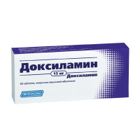 ДОКСИЛАМИН 15 МГ N30 ТАБЛ П/ПЛЕН/ОБОЛОЧ
