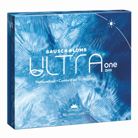 BAUSCH&LOMB ULTRA ONEDAY ОДНОДНЕВНЫЕ КОНТАКТНЫЕ ЛИНЗЫ /-3,75/ N90