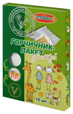 ГОРЧИЧНИК-ПАКЕТ ДЕТСКИЙ ЭЛИТ N10