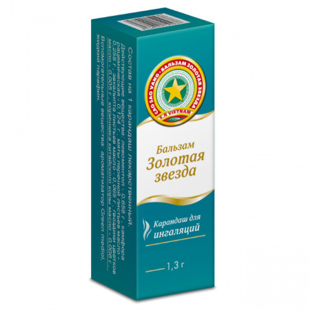БАЛЬЗАМ ЗОЛОТАЯ ЗВЕЗДА КАРАНДАШ Д/ИНГ 1,3