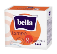 BELLA TAMPO ТАМПОНЫ ЖЕНСКИЕ ГИГИЕНИЧЕСКИЕ КОМФОРТ И НАДЕЖНОСТЬ SUPER PLUS N8