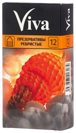 Презервативы Вива ребристые N12