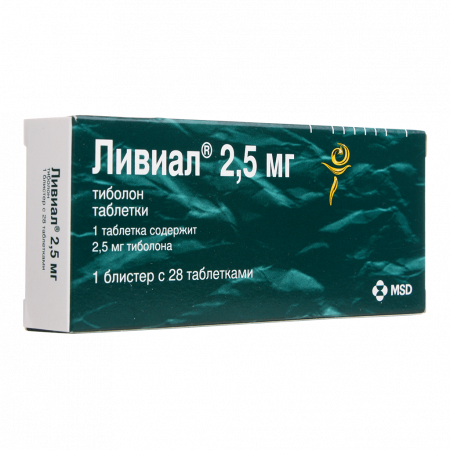 Ливиал таб. 2,5мг N28