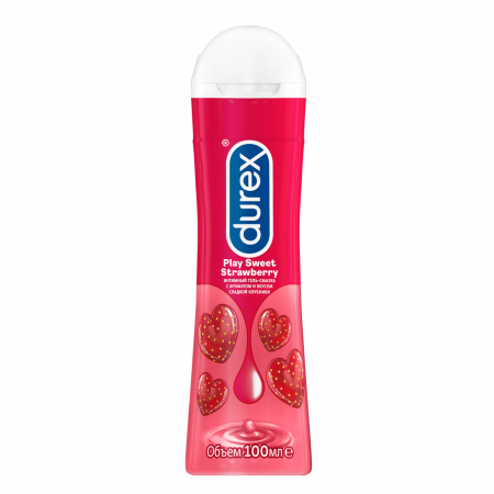 Дюрекс Play Sweet Strawberry гель-смазка 100 мл х1