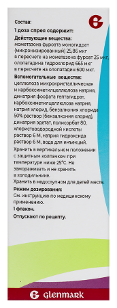 Риалтрис спрей наз. доз. 25мкг+600мкг/доза фл. 120доз