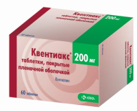 Квентиакс таб. п.п.о. 200мг N60