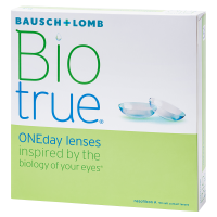 BAUSCH&LOMB BIOTRUE ONEDAY ОДНОДНЕВНЫЕ КОНТАКТНЫЕ ЛИНЗЫ /-3,75/ N90