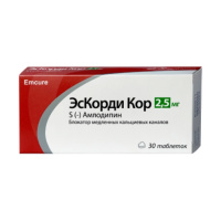 ЭСКОРДИ КОР 2,5 МГ N30 ТАБЛ