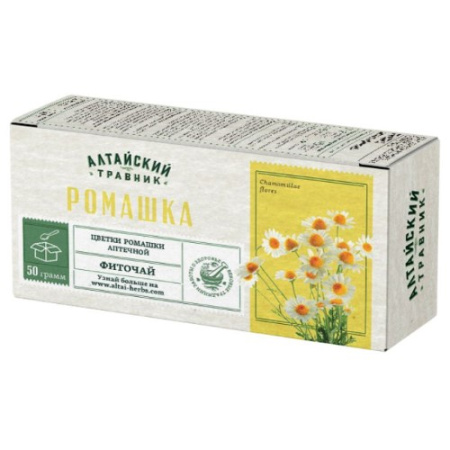 РОМАШКА ЦВЕТКИ ФИТОЧАЙ 50,0