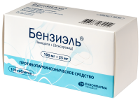 БЕНЗИЭЛЬ 100 МГ + 25 МГ N100 ТАБЛ