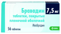 Бравадин таб. п/п/о 7,5мг №56