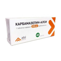 Карбамазепин-АЛСИ таб. 200мг N40