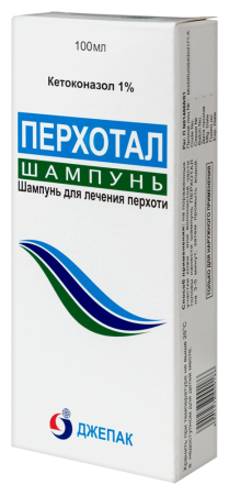 ПЕРХОТАЛ 1% 100МЛ ШАМПУНЬ