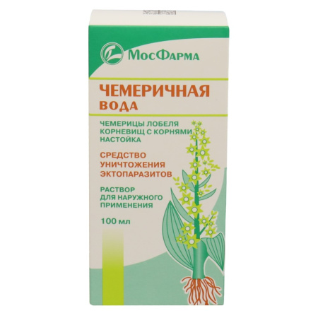 ЧЕМЕРИЧНАЯ ВОДА 100МЛ ФЛАК Р-Р Д/НАРУЖ ПРИМ