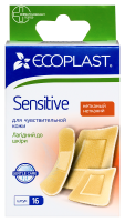 ECOPLAST ПЛАСТЫРЬ МЕДИЦИНСКИЙ НЕТКАНЫЙ (НАБОР) SENSITIVE N16