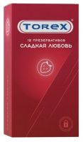 TOREX ПРЕЗЕРВАТИВЫ СЛАДКАЯ ЛЮБОВЬ СО ВКУСОМ КЛУБНИКИ N12