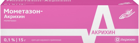 Мометазон-Акрихин крем 0,1% 15г N1