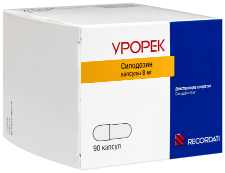Урорек 8мг №90 капс.