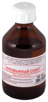 Муравьиный спирт р-р д/наруж прим (спирт) 1,4 % фл 50 мл х1