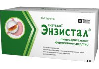 Энзистал таб. п/кишечнораст.об. №100