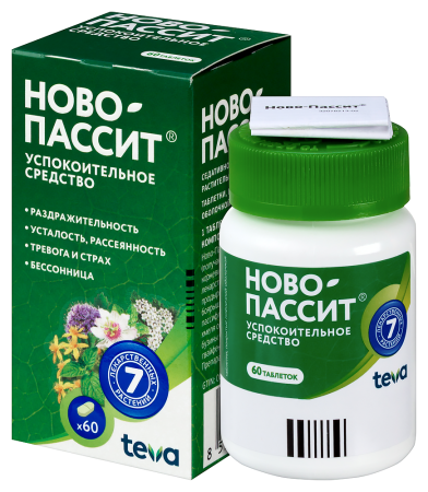 Ново-Пассит таб. п.п.о. N60