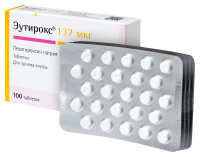 ЭУТИРОКС 137МКГ N100 ТАБЛ