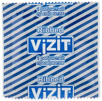 ПРЕЗЕРВАТИВЫ ВИЗИТ OVERTURE Ribbed N3