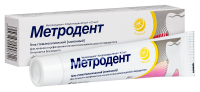 МЕТРОДЕНТ 10 МГ/Г + 0,5 МГ/Г 20,0 ГЕЛЬ СТОМАТОЛОГИЧЕСКИЙ/ЛИМОН/