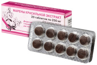Марены Красильный Экстракт табл 250 мг х20