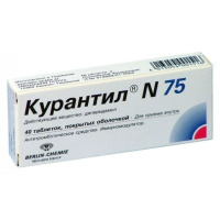 Курантил N 75мг №40 таб.п/пл/о
