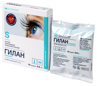 Гилан комфорт р-р увлажн. офтальм. 0,18% 0,4мл №10 тюб.-кап.