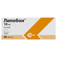 ЛИПОБОН 10 МГ N30 ТАБЛ