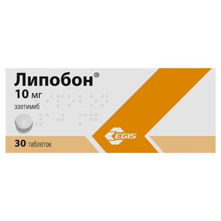 ЛИПОБОН 10 МГ N30 ТАБЛ