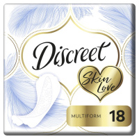 DISCREET SKIN LOVE MULTIFORM ЕЖЕДНЕВНЫЕ ГИГИЕНИЧЕСКИЕ ПРОКЛАДКИ N18