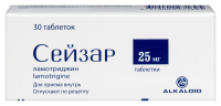 Сейзар таб. 25мг N30