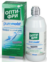 ОПТИ-ФРИ PURE MOIST РАСТВОР ДЛЯ ЛИНЗ 300МЛ+КОНТЕЙНЕР