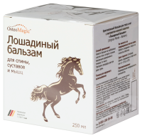 OSTEO MAGIC ЛОШАДИНЫЙ БАЛЬЗАМ ДЛЯ ТЕЛА И НОГ С ЭКСТРАКТОМ КОНСКОГО КАШТАНА 250МЛ