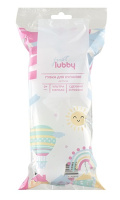 LUBBY ГУБКА ДЛЯ КУПАНИЯ ДЕТСКАЯ 0+ /АРТ 32073