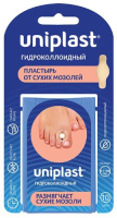 Пласт. Uniplast гидроколлоидный от сухих мозолей 17х48 мм №10