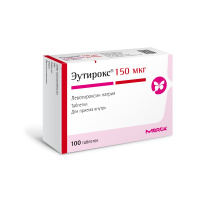 ЭУТИРОКС 150МКГ N100 ТАБЛ